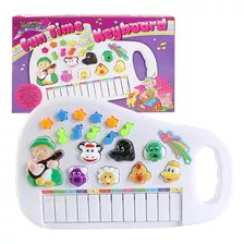 Tecladinho Musical Infantil Sons Teclas Bichinhos Fazendinha