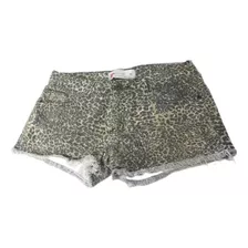 Short Oncinha Moda Verão 