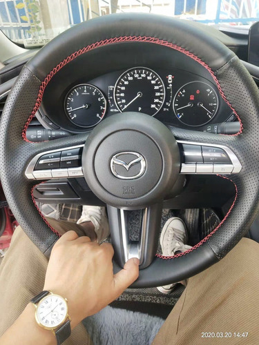 Funda De Volante Mazda 3 2019 2020  + Instructivo Foto 2
