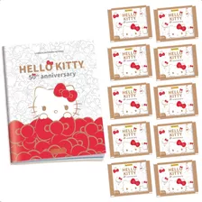 Álbum Hello Kitty 50th Anniversary Oficial + 50 Figurinhas