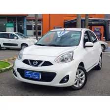 Nissan March Sv 1.6 16v Flexstart 5p Mecânico Impecável...