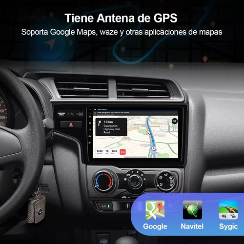 Honda Fit 15-19 Android Carplay Wifi Gps Radio Touch Usb Hd Foto 8