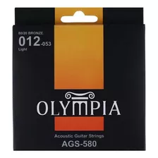 Encordado Olympia Para Guitarra Acústica 0.12 Ags-580