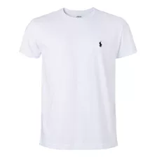 Camiseta Básica Masculina Branca- Frete Grátis - 12x S/juros