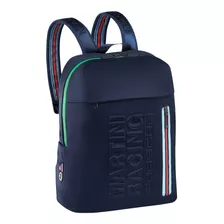 Mochila Porsche Martini Racing Azul Original Nova Linda