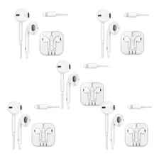 Kit De 5 Pza Audifonos Manos Libres Usb Para iPhone 7 8 X 14