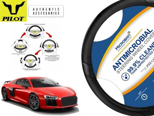 Funda Cubrevolante Negro Antimicrobial Audi R8 2019 Foto 2