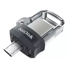 Sandisk Ultra Dual Drive M3.0 64gb Cor Preto