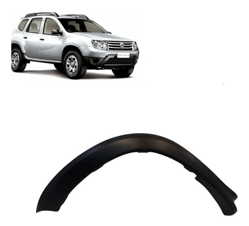 Moldura Caixa Roda Dianteira Esq Renault Duster 12/15 Rn3990 - Renault - Código 180368344383