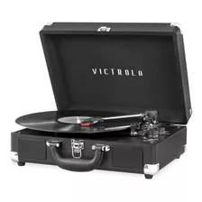 Tocadiscos Victrola Bluetooth Vsc-550bt-blk Con Altavoz Y Bt Color Negro 110v