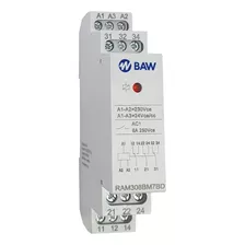 Relé Auxiliar Inversor 3 Contactos O/c 8a 24v-220v - Baw