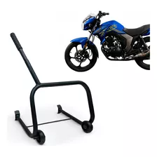 Cavalete Apoio Central Universal Pedaleira Fixa Para Moto