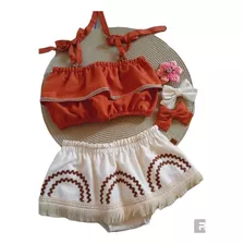 Fantasia Infantil Meninas Moana Baby Roupa Da Moana 