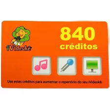 Promoção Videokê Cartão 840 Créditos