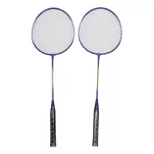 Raqueta De Bádminton De Ferroaleación Con Mango Antideslizan