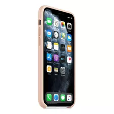 Carcasa Funda Protector De Silicon Rosa iPhone 11 Pro Nombre Del Diseño Pink Sand Color Rosa Pálido