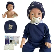 Boneca Reborn Bebê Realista Kit Acessórios Promoção