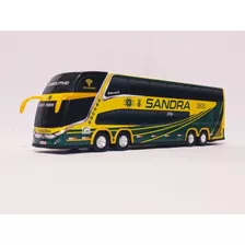 Miniatura Ônibus Sandra 4 Eixos Dd 30 Centímetros 
