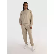 Jogger Beige Con Logo Calvin Klein De Hombre