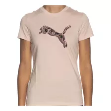 Blusa Puma Power Safari Graphic Original Mujer