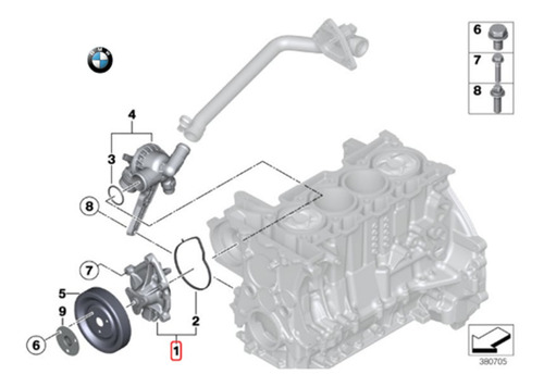 Bomba De Agua Para Mini Cooper Countryman R60 All4 S Foto 3