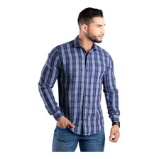 Camisa Slim Manga Longa Flanela