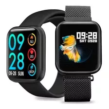 Relógio Smartwatch Feminino E Masculino P80 2 Pulseiras