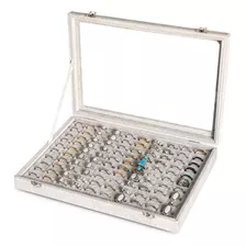 Frebeauty Bandeja Organizadora De Anillos, 100 Ranuras, Sopo