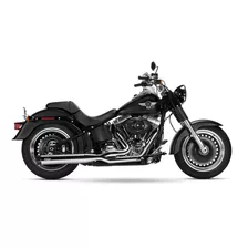 Mofle Magnaflow Performer 2 Into 1 Chr/blk Softail 86-17