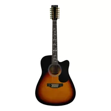 Guitarra Docerola Mccartney Electroacustica Bfg4117 Sunburst