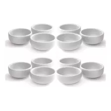 Set X 24 Cazuela Mini Dip Porcelana Germer 6 Cm 