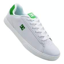 Tenis Dc Shoes Notch Sn Mx Adys100500 Wg4 White/white/green