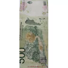 Billete Argentino Hornero $1000 Falla Flores Agregadas 