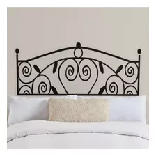 Deco Cabecera Vinil Decorativo Adherible Cama