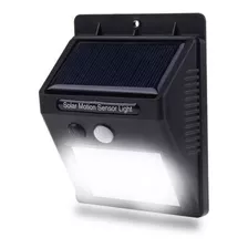 Luminária Led Arandela Solar 30 Leds Com Sensor De Presença