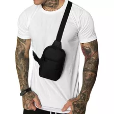 Mini Bolsa Lateral Shoulder Bag Preto Pega A Visão