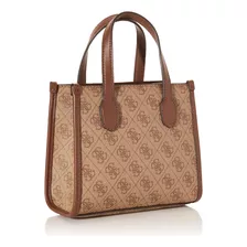 Bolso Guess Silvana Small Latte Para Mujer