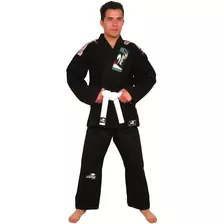 Gi Kimono Fire Sports Negro Adulto Jiu Jitsu Brasileño 550gr