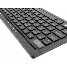 Teclado Soft Sem Fio Pcyes, Wireless, Abnt2 Preto - Ptosfwab