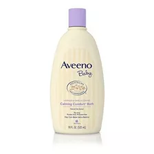 Aveeno Baby Calming Comfort Bath Wash, Sin Lágrimas, Lavanda