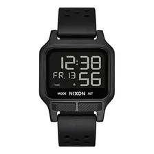 Nixon Heat A1320 - Todo Negro - 100m Agua Reloj Deportivo Di