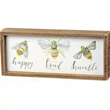 Primitives By Kathy 101758 Inset Box Sign, 10 Length X