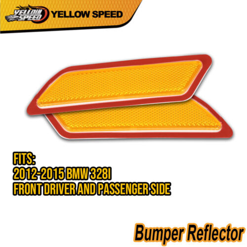 Fit For 2012-2015 Bmw 328i Bumper Reflector Front Driver Ccb Foto 10