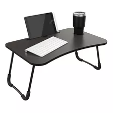 Mesa Escritorio Para Cama Slide Wh130bk Portable