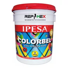 Cubeta 19l Pntura Vinilica Colorbel 3años Ipesa Simila Comex