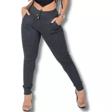 Kit 5 Calça Jogger Ribana Feminina Oferta Atacado Envio 24h