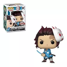 Funko Pop Tanjiro Kamado Com Máscara 867 (edição Especial)