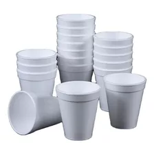 Vasos Plumavit Fiesta, Térmicos Desechable 8oz X 25 Unid