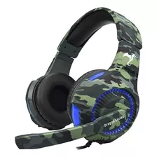 Auricular Gamer Trooper Kga-487 Kolke Micrófono Luces Led