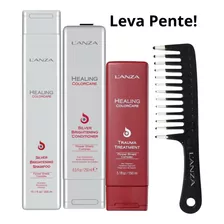 Kit L´anza Healing Colorcare Silver Shampoo/ Cond E Trauma